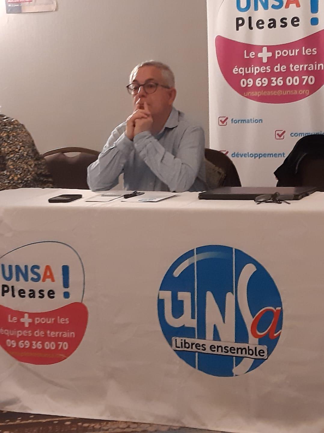 Luc Farré - Secrétaire Général UNSA Fonction Publique